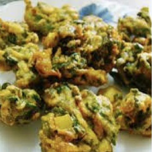 Spinach Pakoras